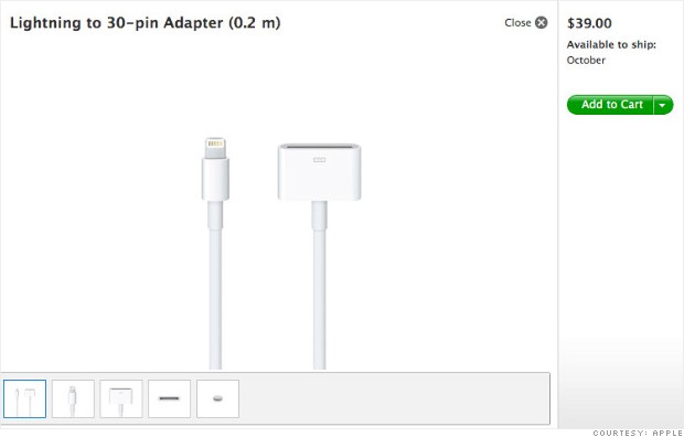 iPhone lightning