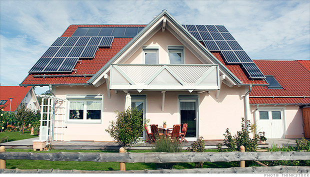 home solar panels