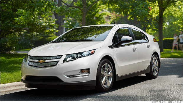 2013 chevy volt white