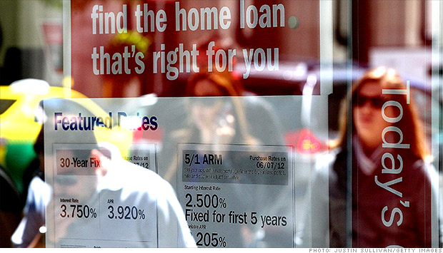 mortgage rates fall