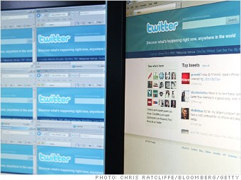 twitter homepage