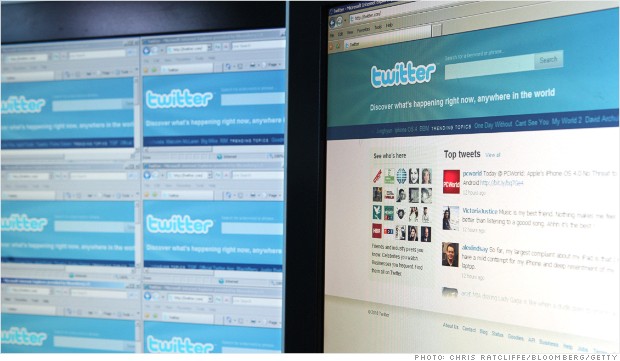 twitter homepage