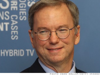 highest paid men eric schmidt