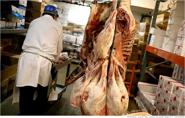 Federal worker meat inspector