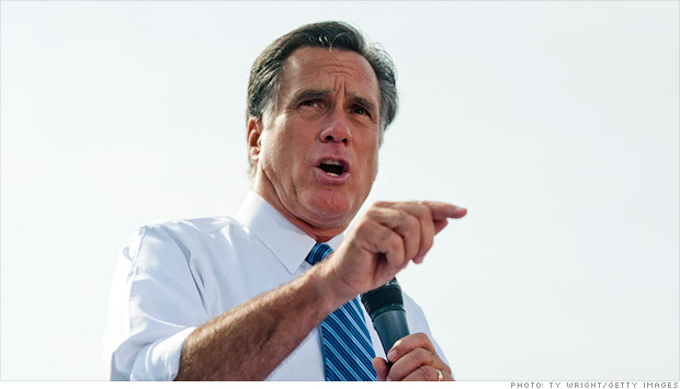 mitt romney campaigning