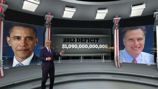 Fact check: Obama, Romney on the deficit