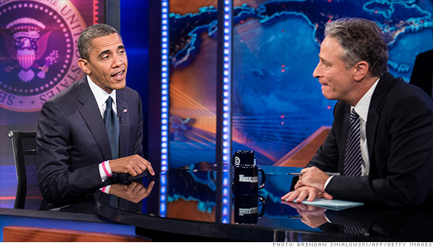 obama jon stewart