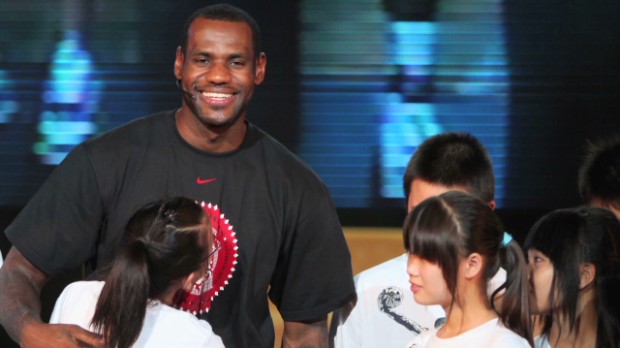 LeBron James on fame and money