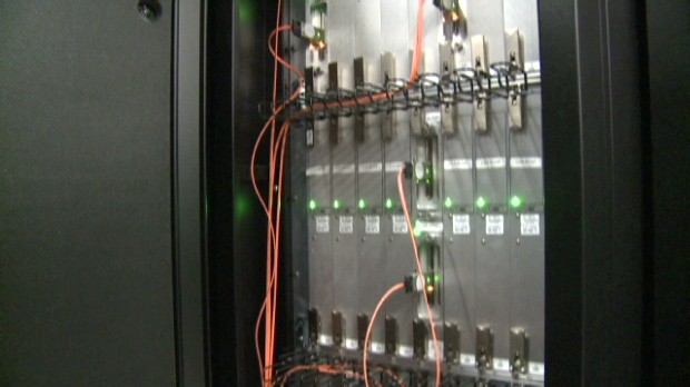 Under the hood of a supercomputer