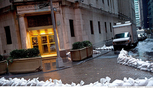 wall street sandy