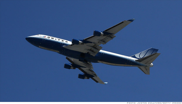 united airplane