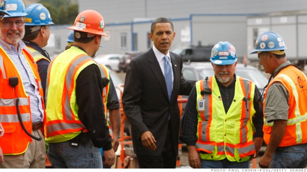 obama construction workers