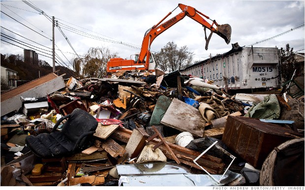hurricane sandy economic cost