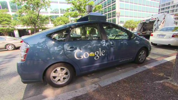 Google's self-driving car tackles D.C. traffic