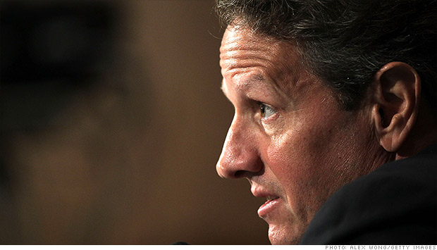 timothy geithner fiscal cliff