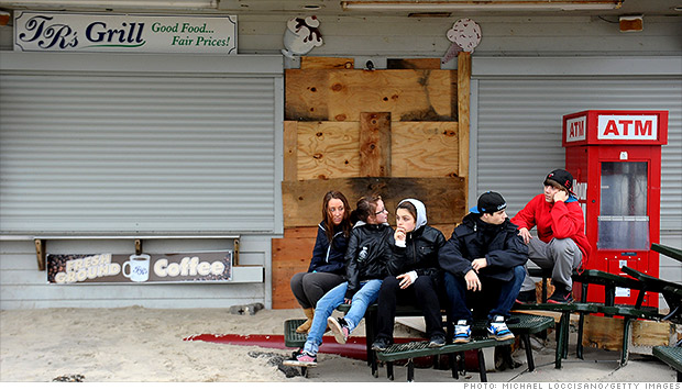 hurricane sandy business closed
