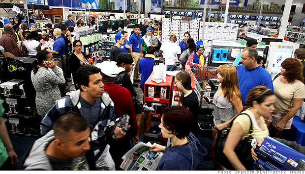 black friday crowds