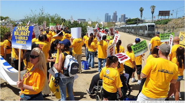 walmart protests la