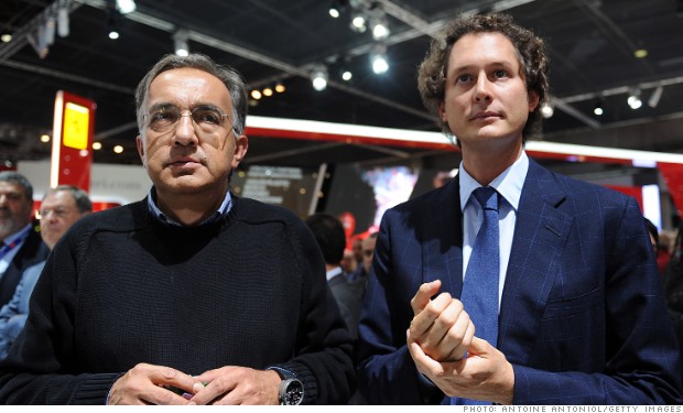 fiat sergio marchionne john elkann