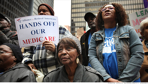 medicare protest