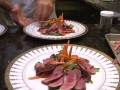 Mega yacht private chef cooks up a feast