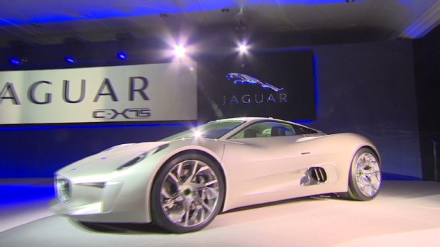 Jaguar's new hybrid sports car