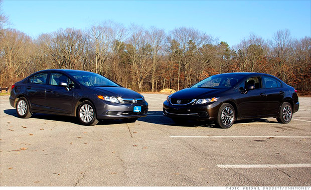 gallery 2012 honda civic vs 2013 honda civic