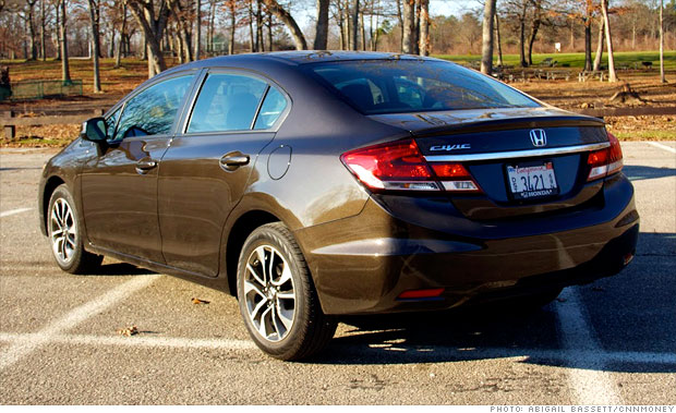 gallery 2012 honda civic vs 2013 rear 2