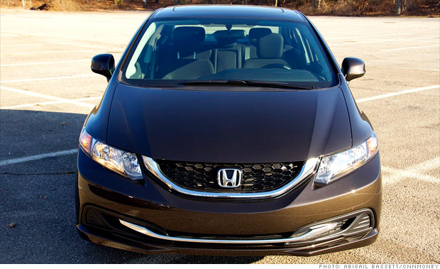 gallery 2012 honda civic vs 2013 front 2