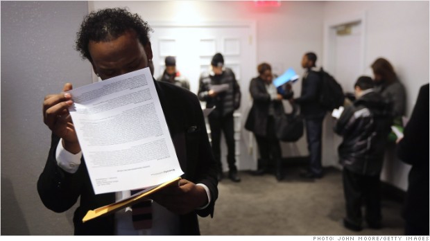 job fair line