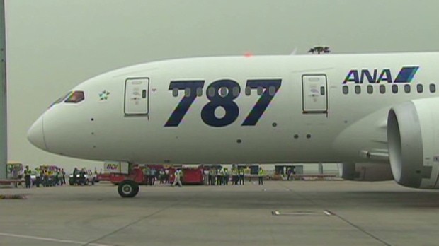 Dreamliner's first flight