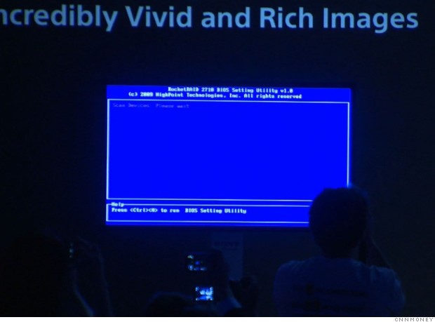 gallery ces horrors sony blue screen