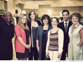 best companies 2013 nordstrom