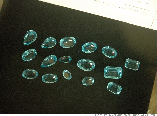unclaimed property blue topaz