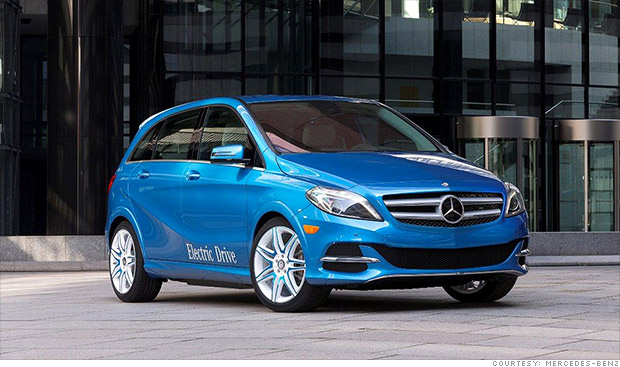 Mercedes electric car tesla #5