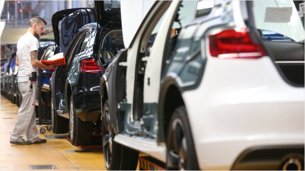 Rare rise in European car sales