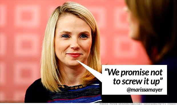 marissa mayer twitter yahoo tumblr