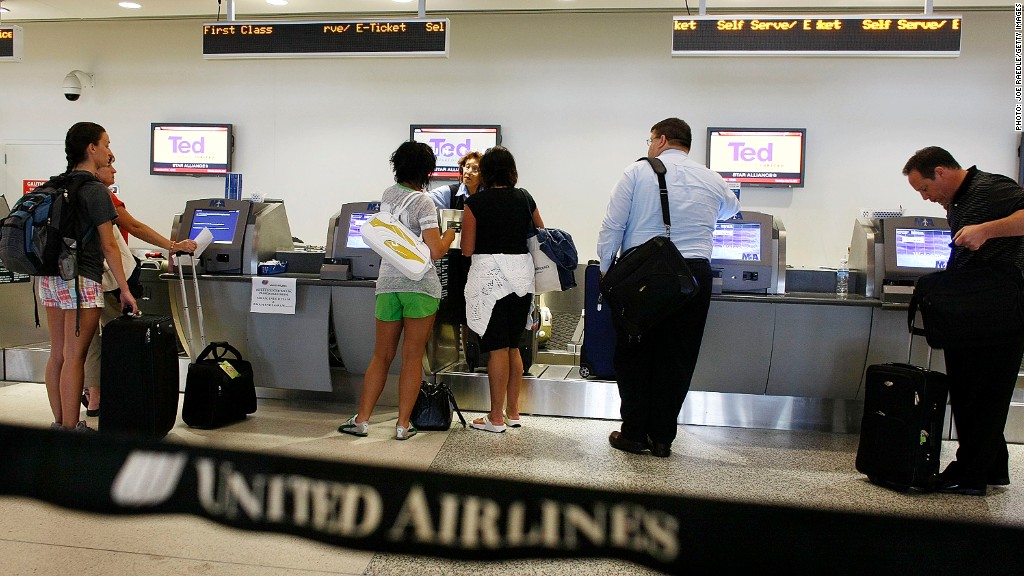 united business baggage