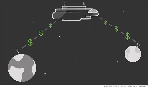 PayPal entra al comercio espacial con un sistema de pago interplanetario
