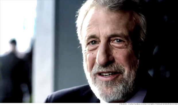george zimmer mens wearhouse ad