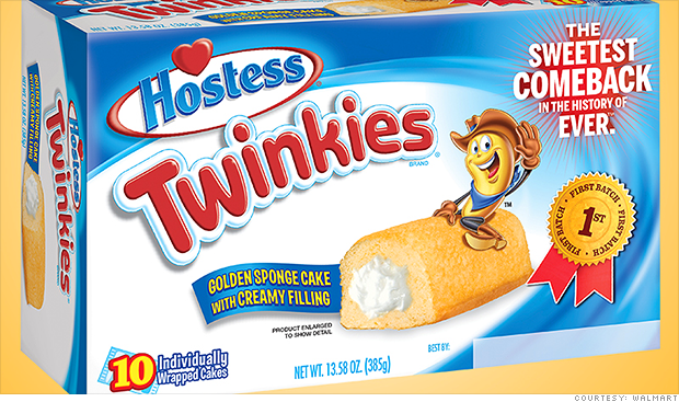 First Batch Twinkies Go On Sale At Wal Mart Jul 12 2013 