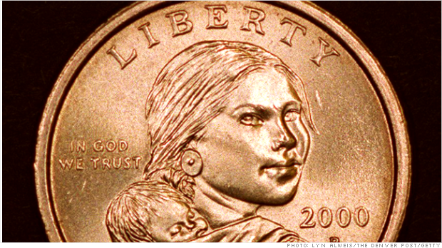 Sacagawea coin dollar 