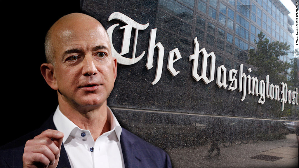 Amazon s Bezos Buys Washington Post For 250 Million