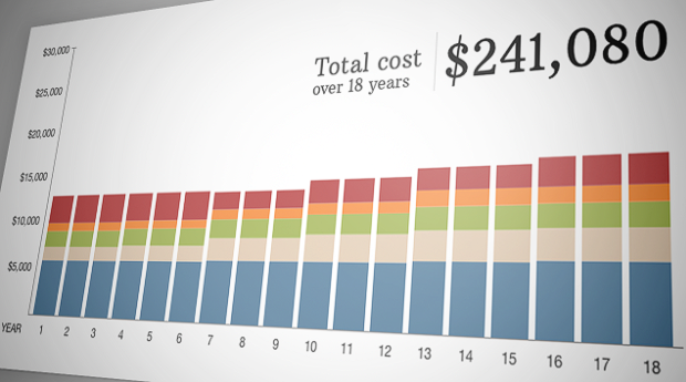 cost of raising kids 