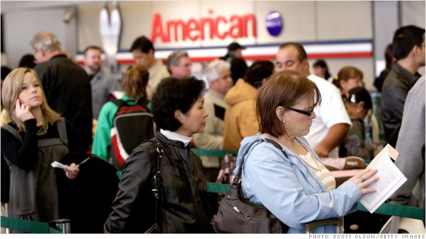 american airlines line