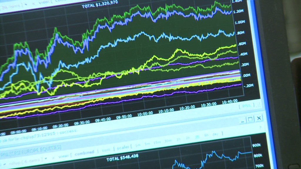 ticker stock market manta