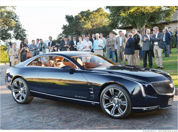 pebble beach new cars cadilac elmiraj concept