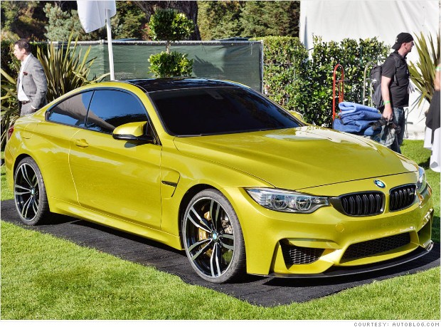 pebble beach new cars bmw m4 concept