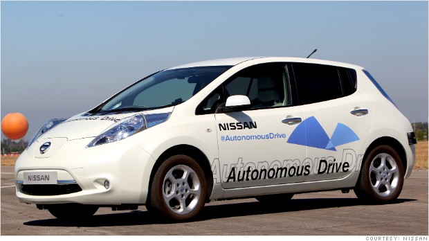 Nissan plans to begin selling self-driving cars by 2020