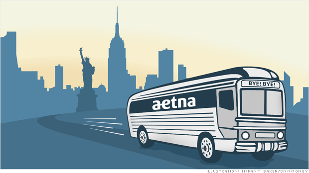 aetna leaves new york